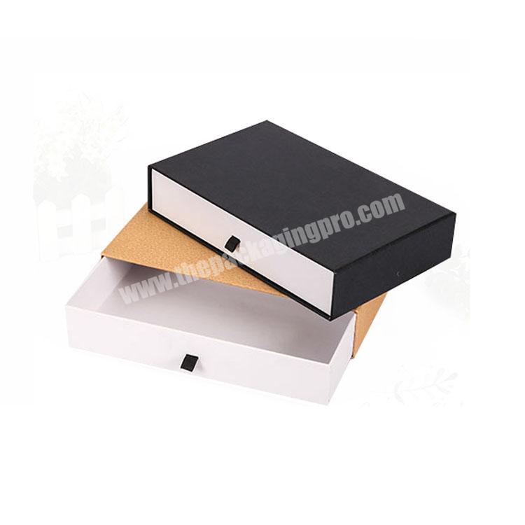 Luxury Custom Paper Drawer Gift Packing Box with Customized Insert
