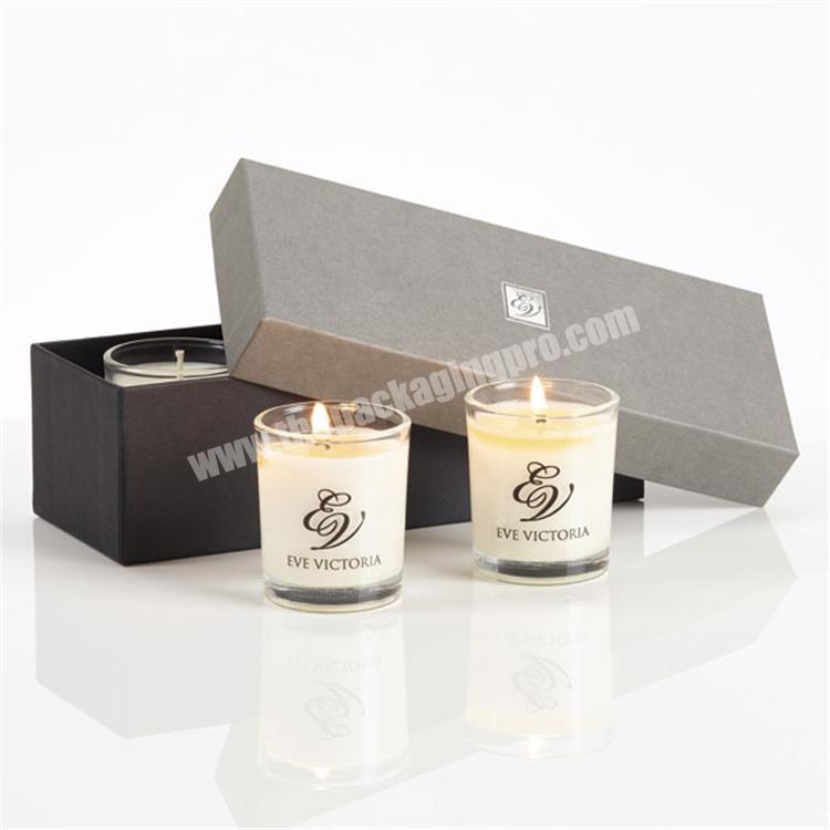 Luxury Custom rigid packaging gift box candle