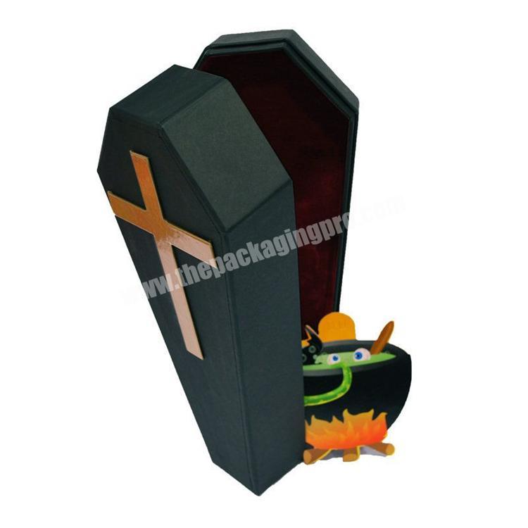 Luxury Design Printed cardboard coffin gift box