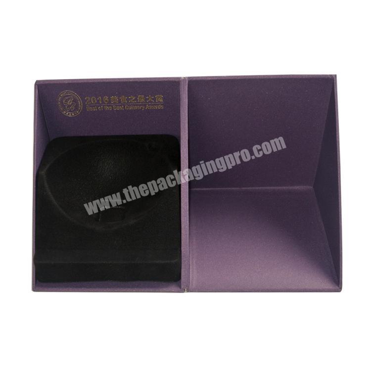 Luxury Reusable Paper Souvenir Jewelry Watch Gift Display Box With PVC Insert