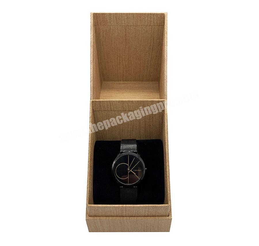 Luxury Rigid Cardboard Gift Watch Box Packaging Empty Watch Gift Boxes