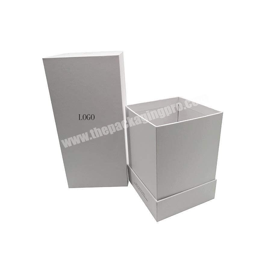 Luxury White Cardboard Cosmetic Packaging Boxes Custom Logo Box Cosmetic Carton Gift Box For Cosmetics