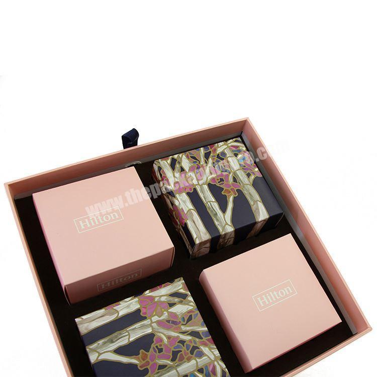 personalize Luxury custom embossed logo cardboard gift box with foam insert