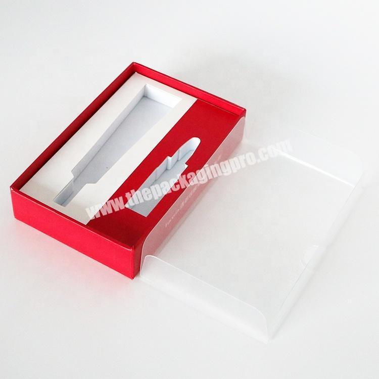 Mini Printing Paper Cosmetic Gift Set Packaging Box With Foam Insert
