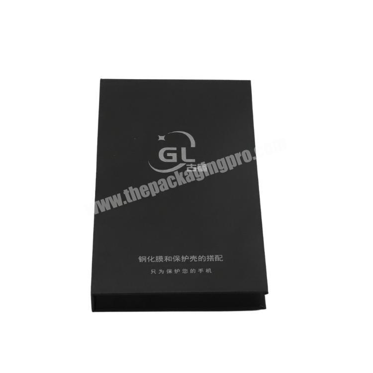 Mobile Phone Glass Film Box Packaging Custom Design Tempered Glass Screen Protector Paper Packaging