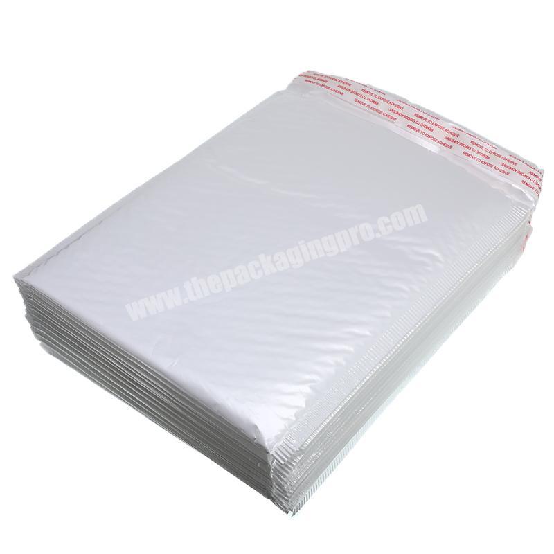Moistureproof recycled 23 x 17 white bubble poly mailers mailing bag