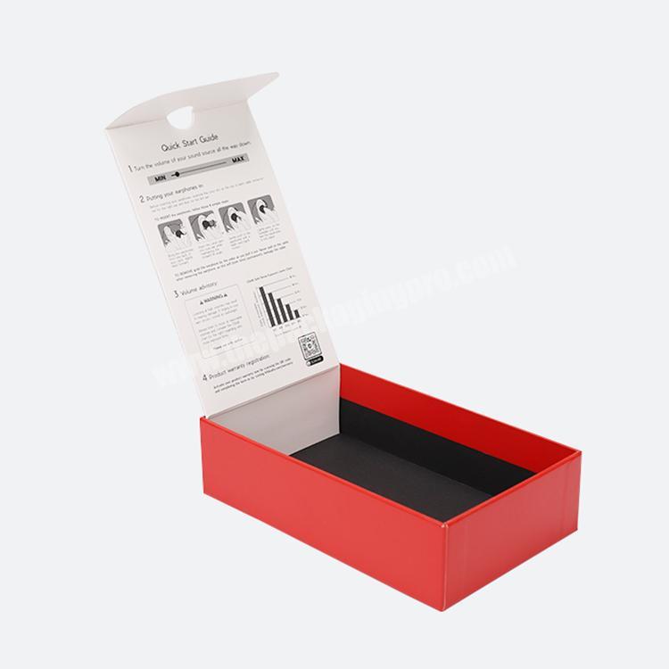 New Art Paper Consumer Electronics Paper Box,electronic Product Package,earphone Packing Box