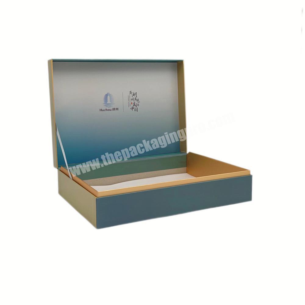 New Design Chinese Style Paperboard Custom Printing Tea Coffee Honey Set Gift Boxes Packaging with Logo