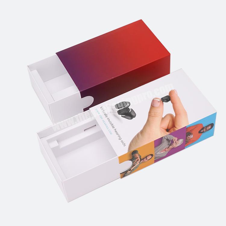 New Drawer Type Earphone Paper Box,earphone Packaging Box,earphone Box