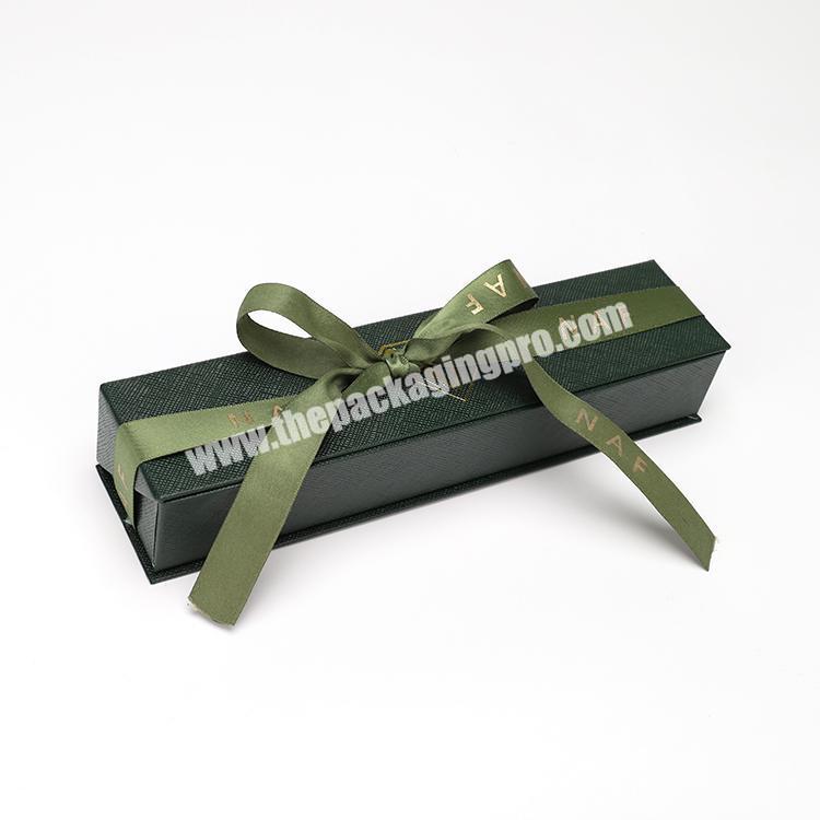 New Necklaces Ribbon Box Packaging,small Gift Jewelry Boxes With Ribbon
