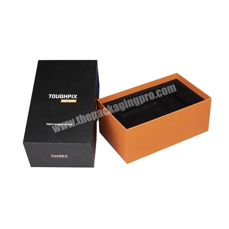 OEM Color Paper Box Gift Camera Delicate Paper Packing Lid And Base Box