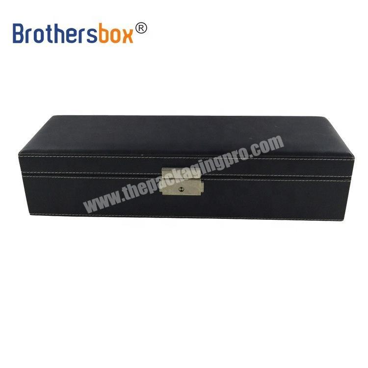OEM custom leather 6  8  10  12  20  24  30  36 slot watch organizer box