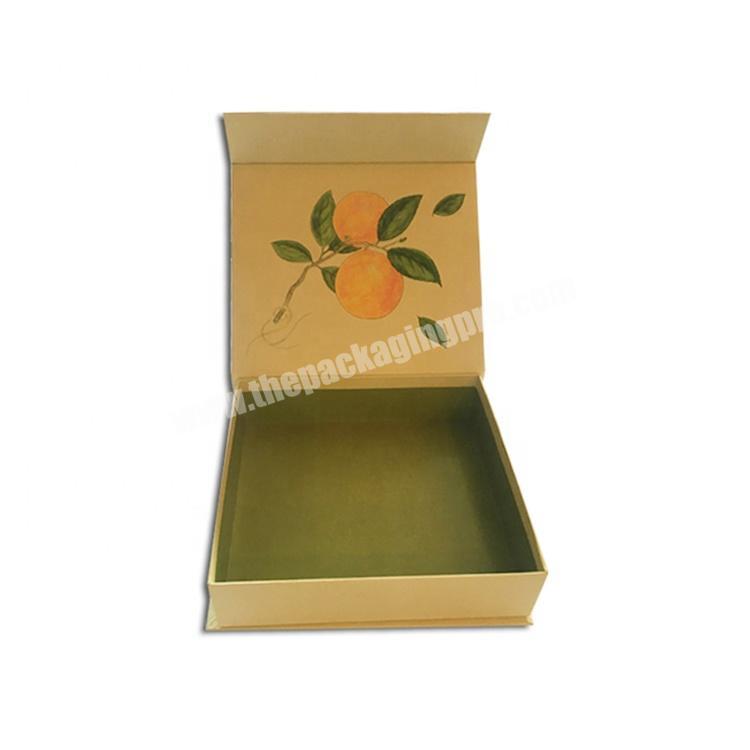 Paper Cosmetic Custom Printed Product Packaging Gift Boxes With Magnetic Lid
