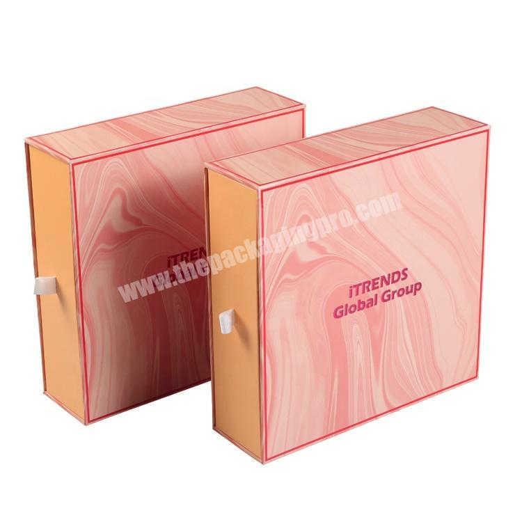 Paper Double Drawer Skincare Cosmetic Packaging Box Cardboard Paper Box Cosmetic Paper Box Packaging