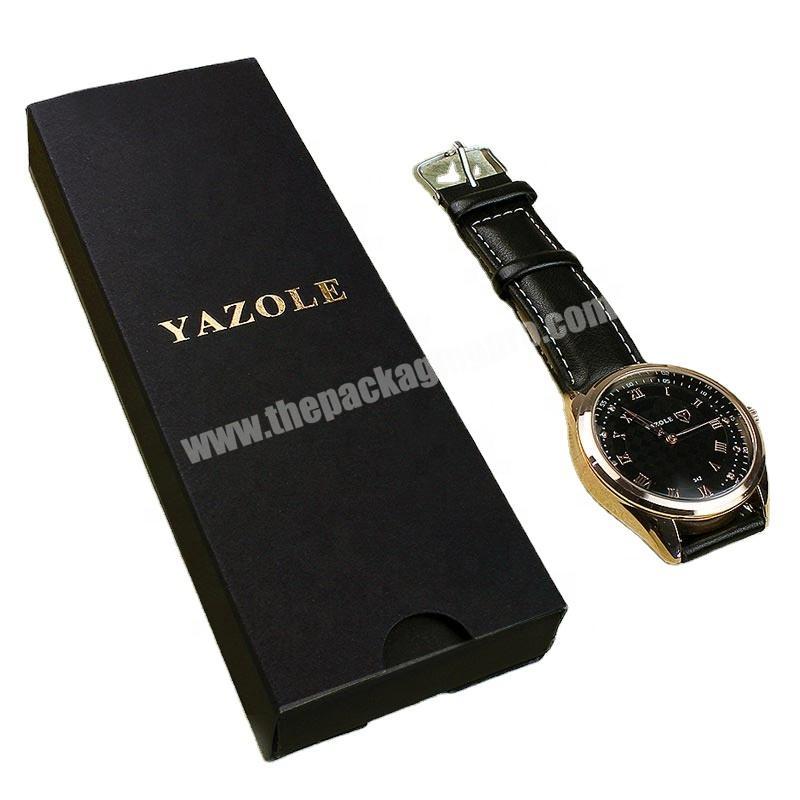 Paper Mache Boxes Set Bulk The Range Wholesale UK Unique Reusable Watch Packaging Luxury Box In Black Verpackung