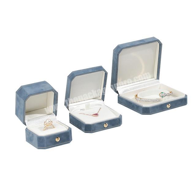 Promotion ring jewelry branded paper gift packing box with logo