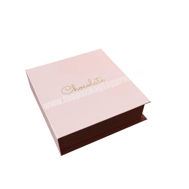 Promotional Eco-Friendly Cheap Small Chocolate Magnetic Folding Boxes