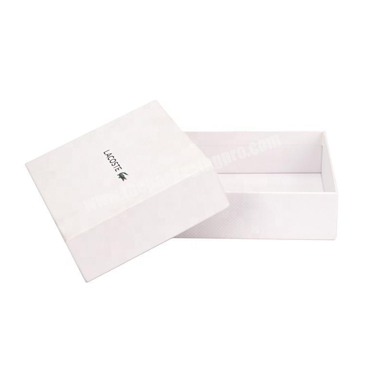 Quality Leather Belt Paper Packaging Boxes Luxury Necktie Lid And Base Box High-end Wallet Rigid Gift Boxes