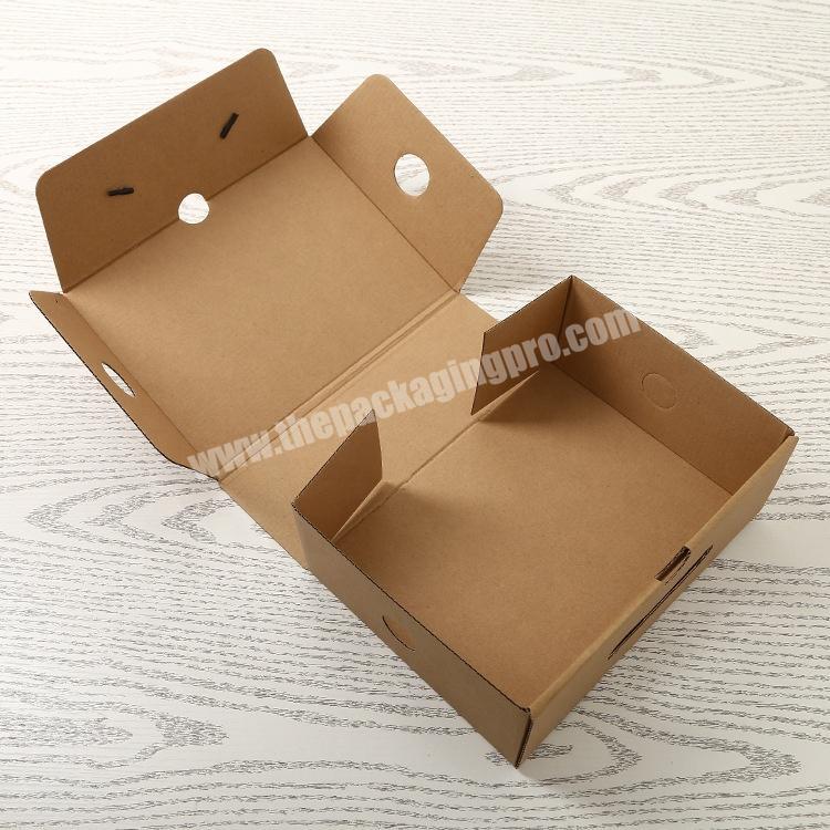 Recyclable Shipping Boxes Mailer Boxes Folding Customized Printed Corrugated Paper