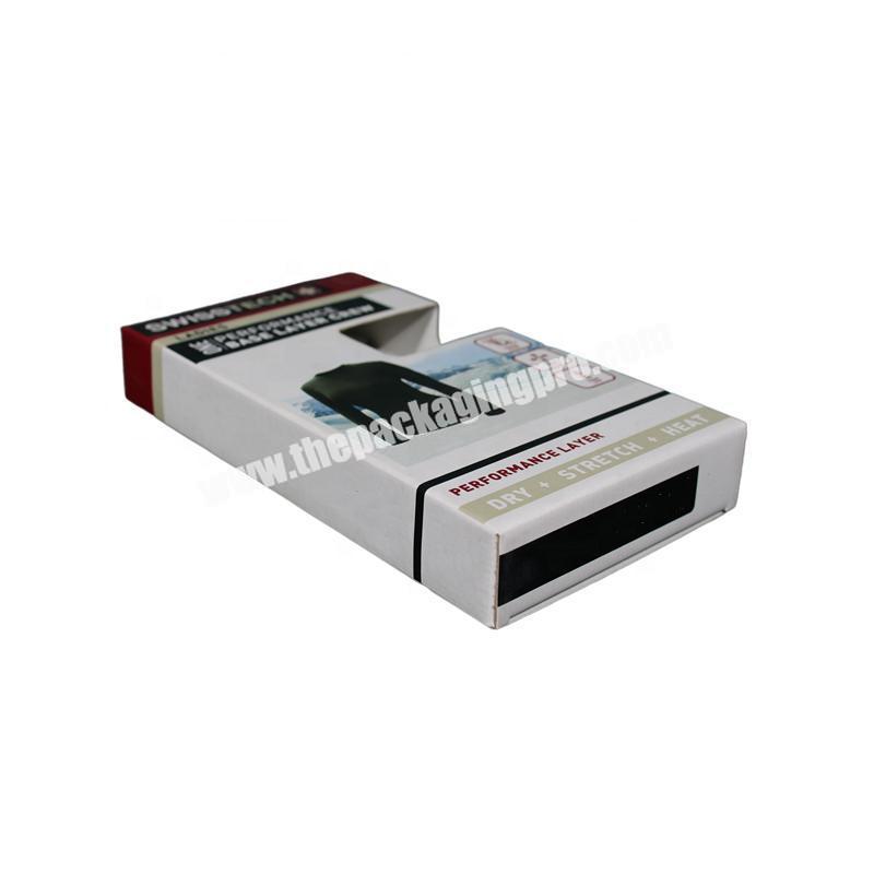 personalize Wholesale Custom Corrugated Paper Board Underwear Lingerie Packaging Box