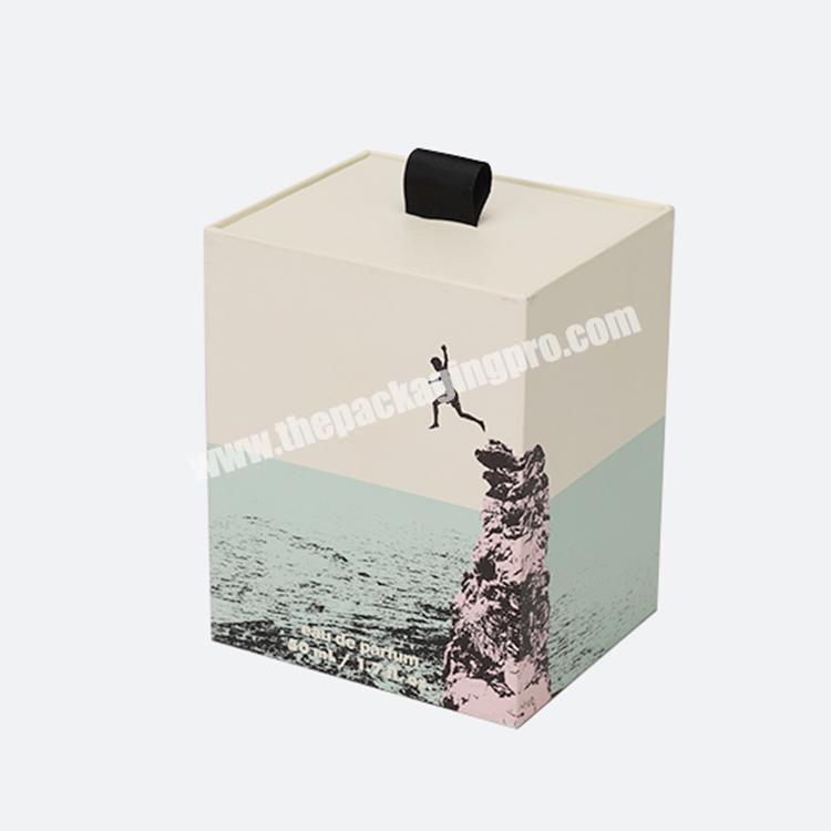 custom Rigid Gift Perfume Cosmetic Box Luxury Paper Cosmetic Perfume Packaging Box 