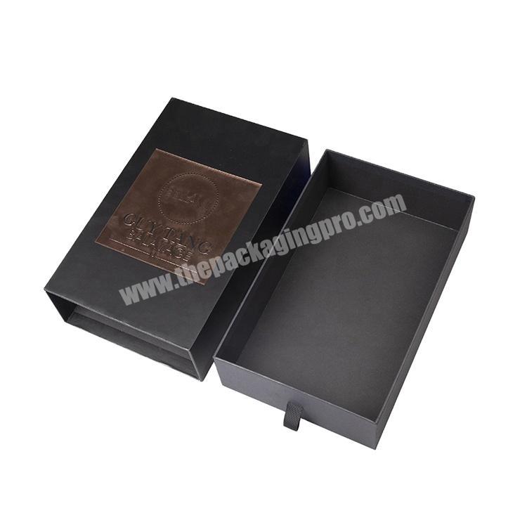 Rose Golden Color Foil Hot Stamping Customized Logo Paper Packaging Box For Makeup Products Packaging