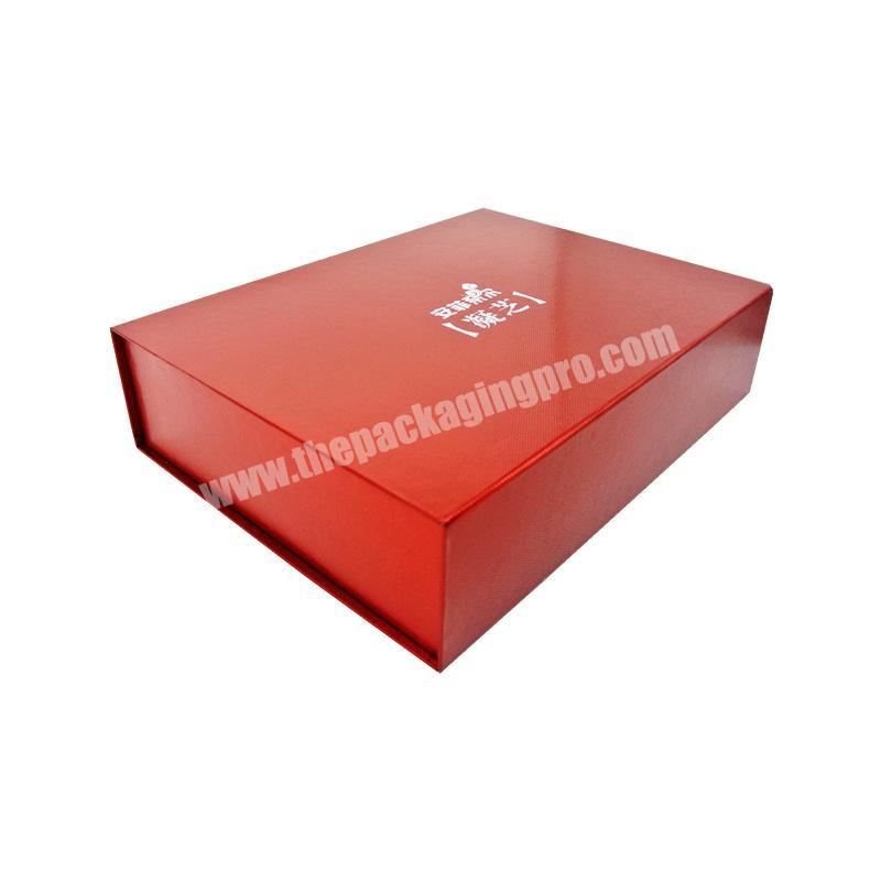 Silk Flip Medicine Packaging Ganoderma Lucidum Box With  Magnet Lid