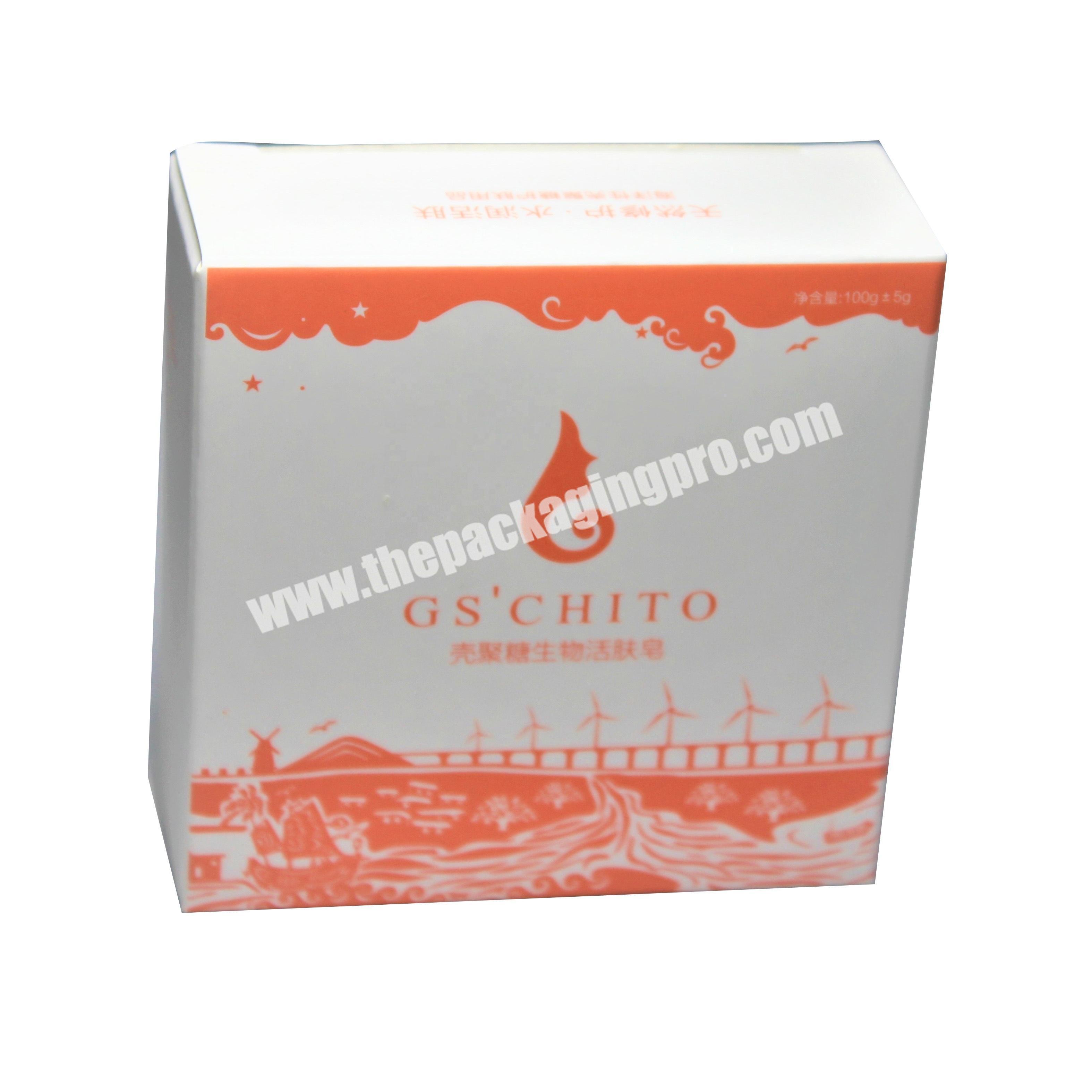 Small size fashion paper soap box for personal care products packaging