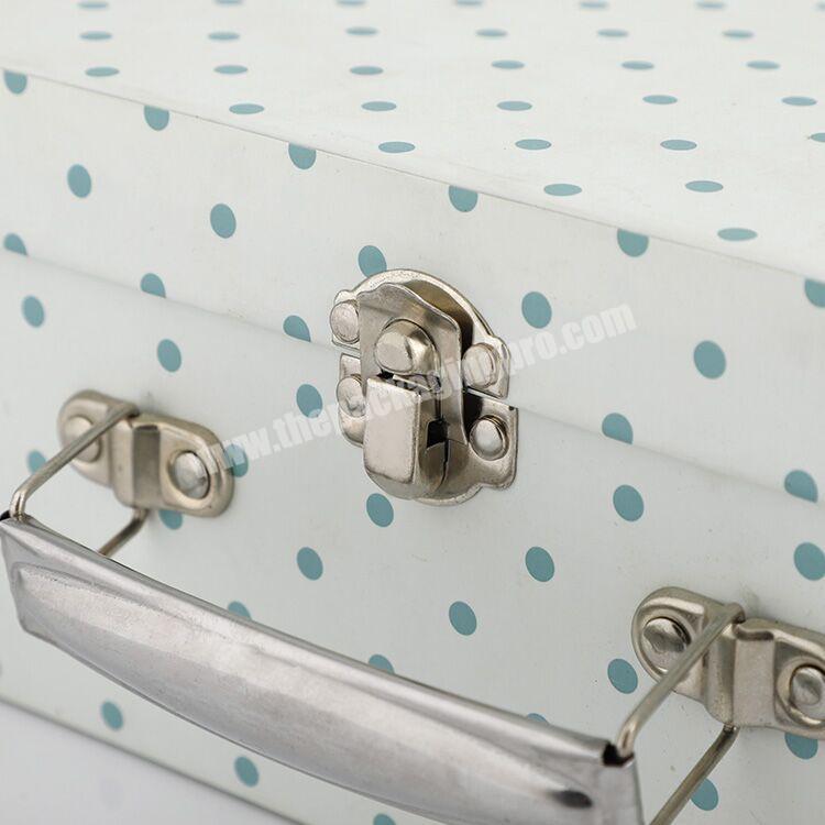 custom Top Quality Kids Suitcase Gift Wholesale Box Cardboard Packaging 