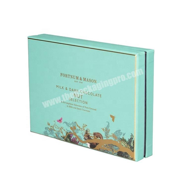 Top Quality Recycled Chocolate Packaging Gift Box Fashion Customized Design Paper Box With Factory Price