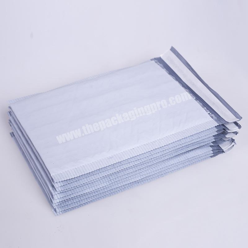 Top quality eco friendly long strong polythene bubble poly mailing bags grey