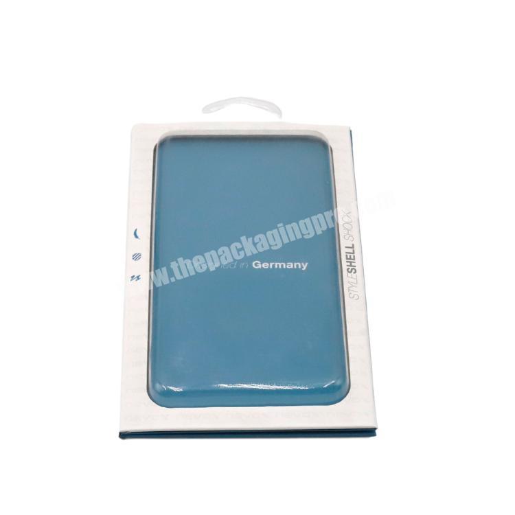 Transparent box mobile phone packaging mobile phone case visualization suitable for exhibition product display