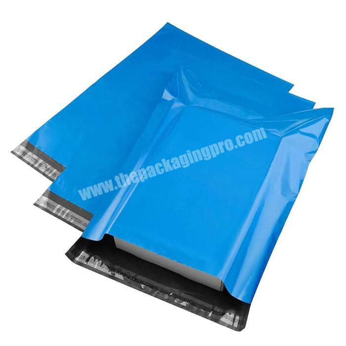 Ultra tough 100% biodegradable navy blue plastic envelope mailing bag