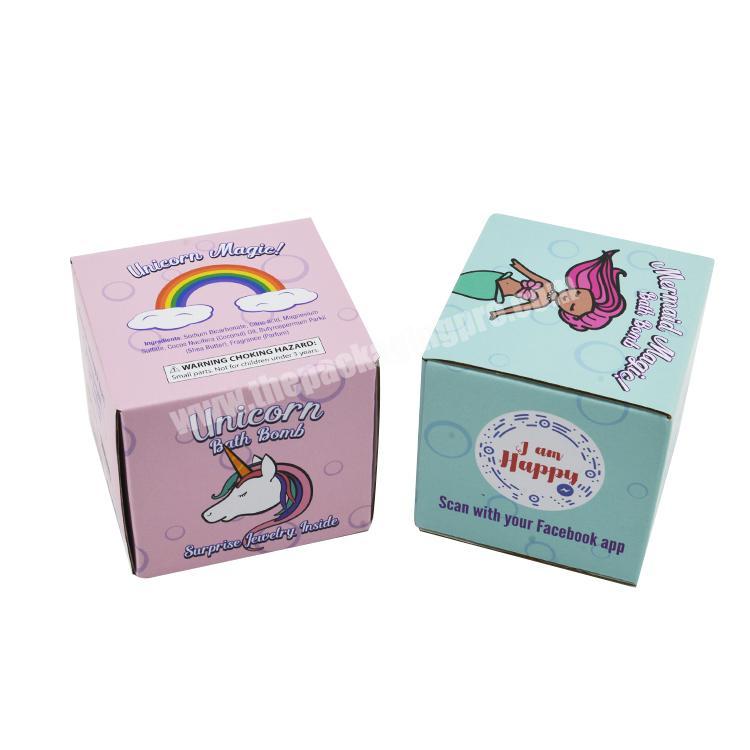 Wholesale Coloful Customized design children's toys paperboard packaging box  christmas gift packing box