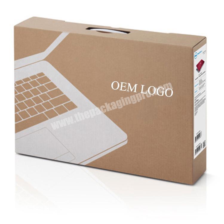 Wholesale Corrugated Paper Computer Box Packaging Custom Transport Laptop Shipping Box Custom Packaging
