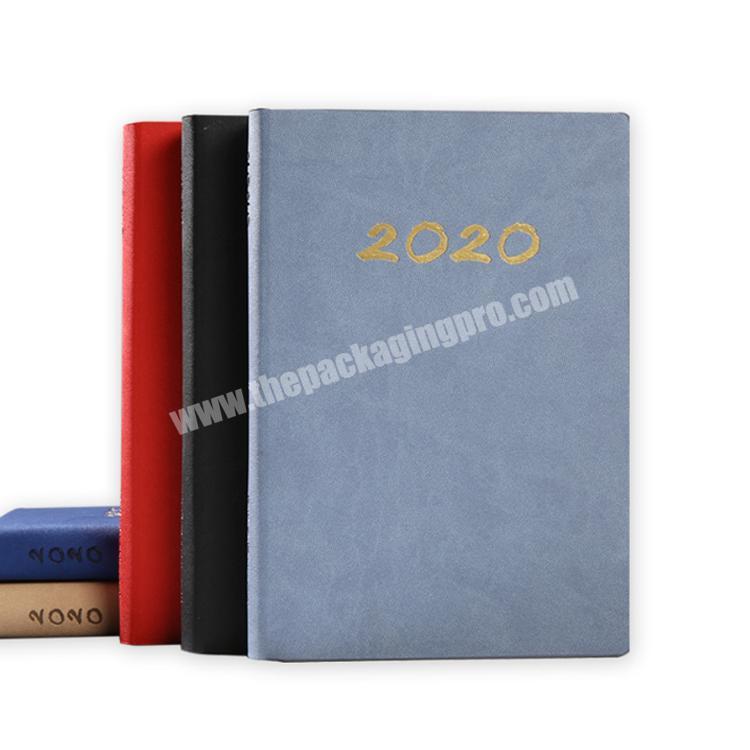 Wholesale Custom Diary Book Weekly Monthly Yearly Agenda  2020 Daily Planner