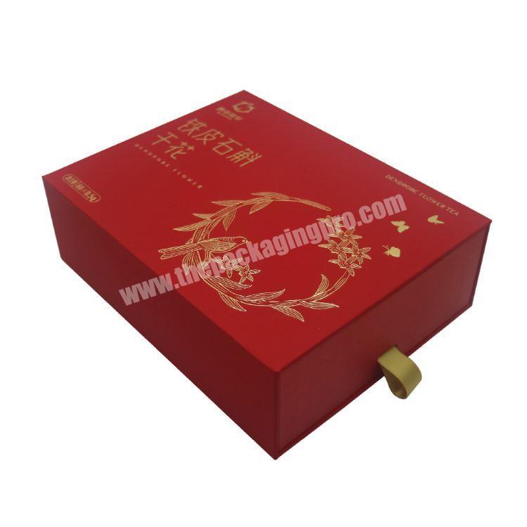 Wholesale Custom Luxury Gift Packaging Sliding Paper Rigid Drawer Box manufacturer