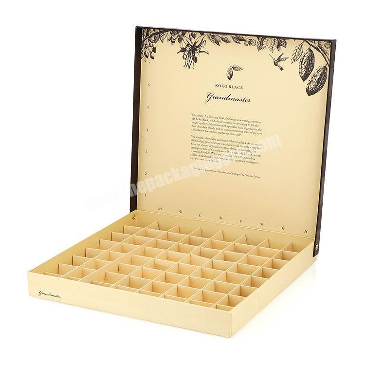 Wholesale Custom Printed Paper Food Grade Rigid Cardboard Candy Baklava Box