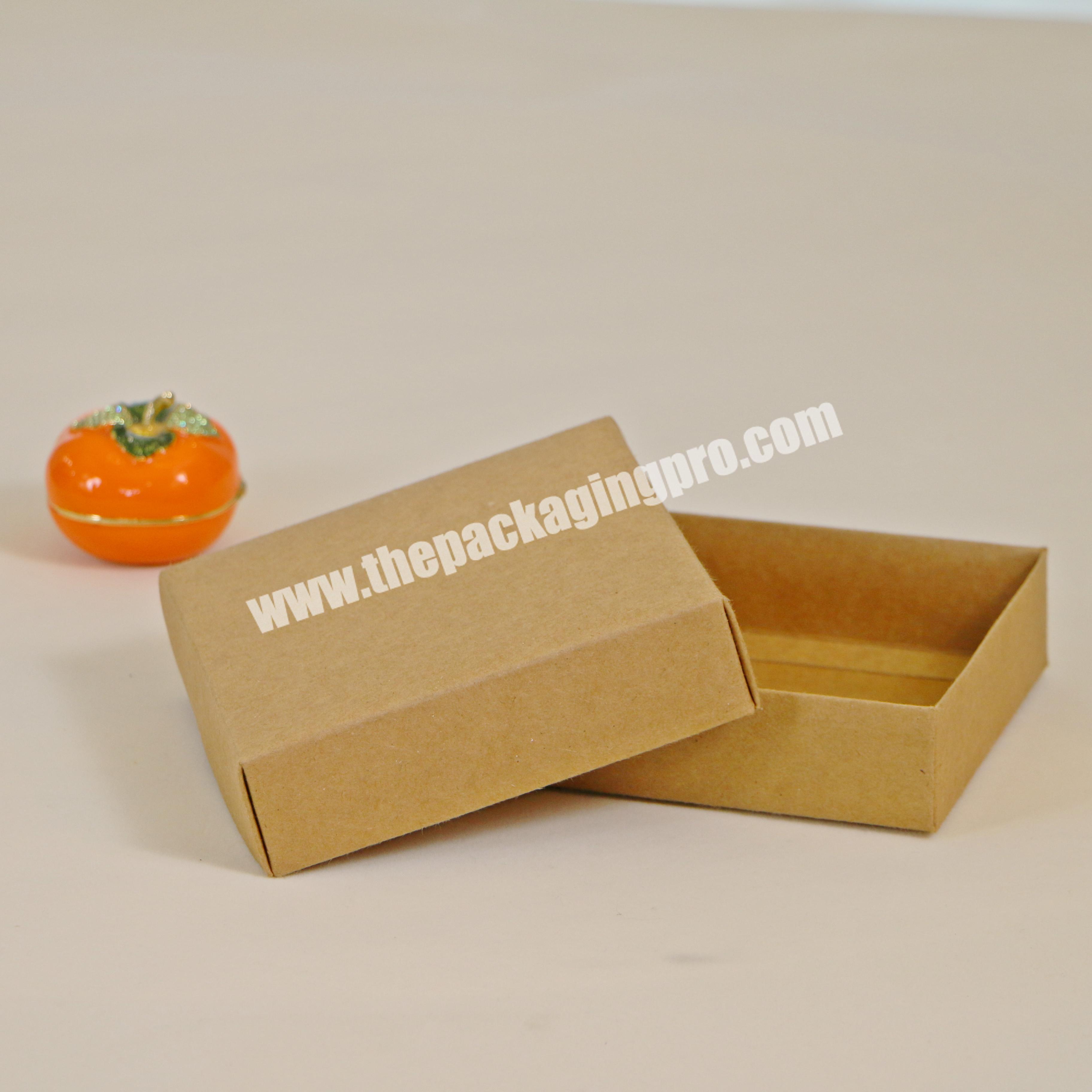 personalize Wholesale Custom Recycled Kraft Box Packaging Custom Logo Printed