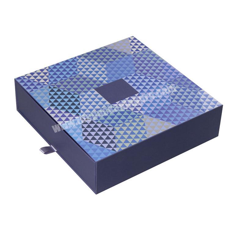 custom Wholesale Drawer Type Cardboard Make Up Gift Box 