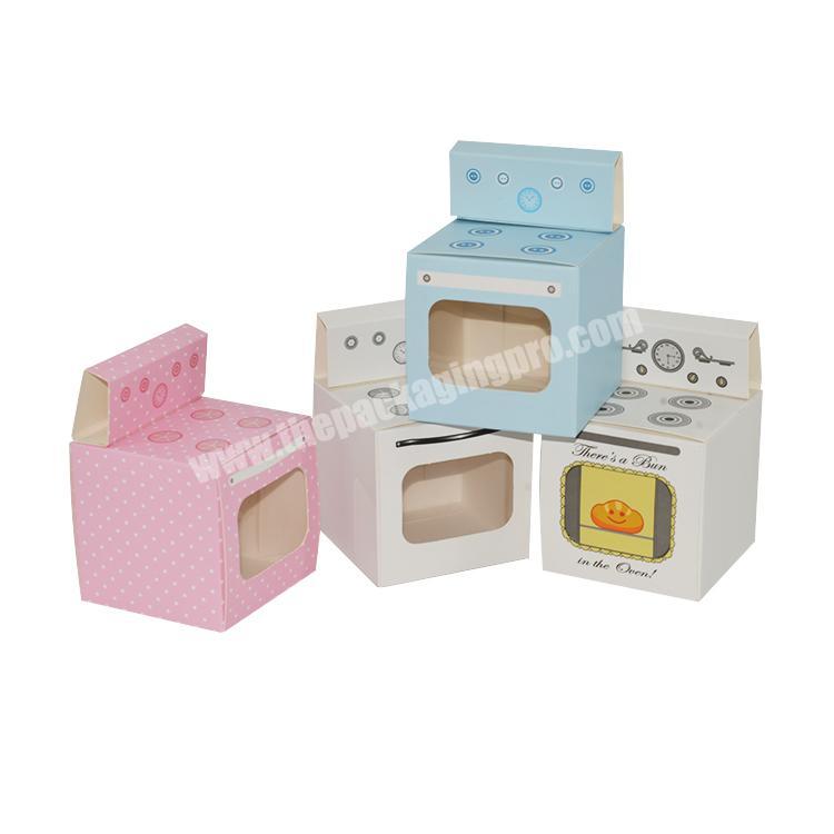 Wholesale Eco-friendly Custom Design Printed Small Cake Cookie Bread Paper Box