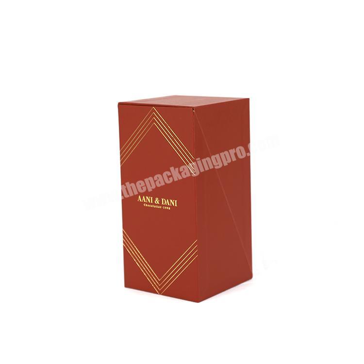 Wholesale Flip Side Book Shaped Box,skin Care Packing OEM Flip Box With Custom Insert