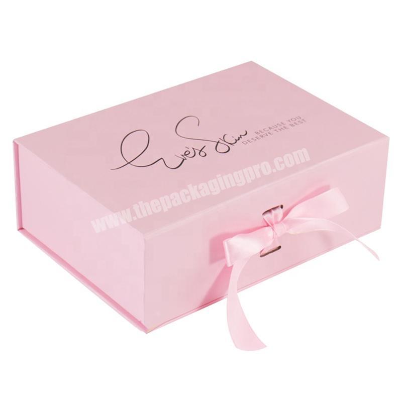 Wholesale Gift Box with Satin Insert Luxury Package Custom Book Box Satin Inside Magnetic Mailer Boxes