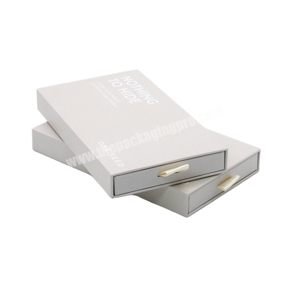 Wholesale Lipstick Empty Gift Box Custom Cosmetic Storage Drawer Logo Lip Oil Packing Box manufacturer