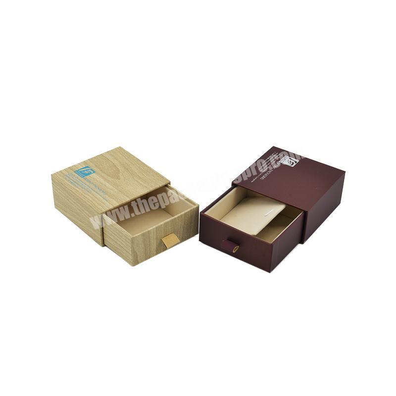 Wholesale Packaging Boxes Custom Logo Luxury Perfume Drawer Box