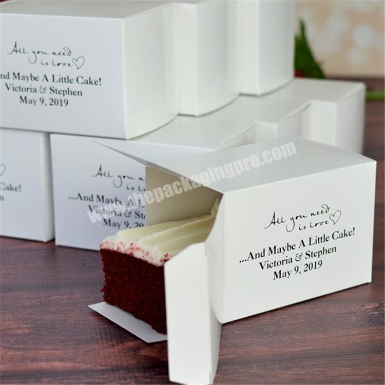 Wholesale Personalized cake box for wedding
