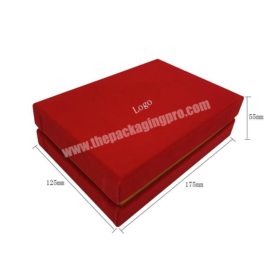 Wholesale Red Velvet Gift Box With Lid Gift Boxes