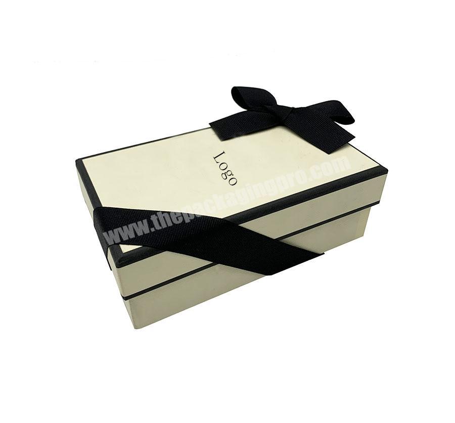 Wholesale White Cardboard Soap Rose Flower Gift Box Packaging With Ribbon Decorative Gift Box