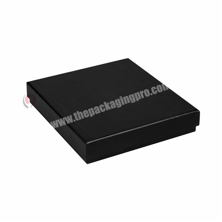 black matte small cardboard packing jewel box
