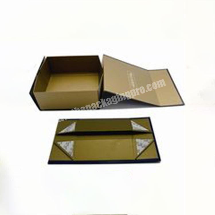 cardboard gift packaging custom foldable box